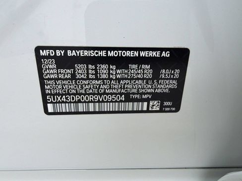Certified 2024 BMW X3 sDrive30i w/ M Sport Package RWD image 20