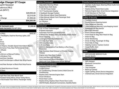 New 2026 Dodge Charger GT w/ Blacktop Package AWD/4WD image 7