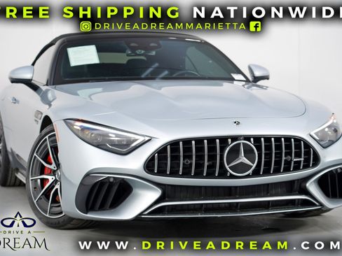 Used 2022 Mercedes-Benz SL 55 AMG 4MATIC image 2