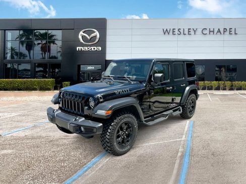 Used 2021 Jeep Wrangler Unlimited Sport AWD/4WD image 1
