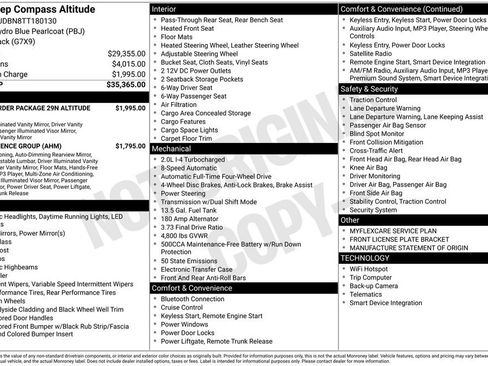New 2026 Jeep Compass Latitude image 8