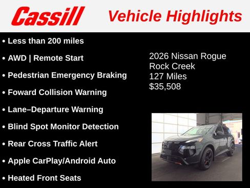 Used 2026 Nissan Rogue SV AWD/4WD image 3