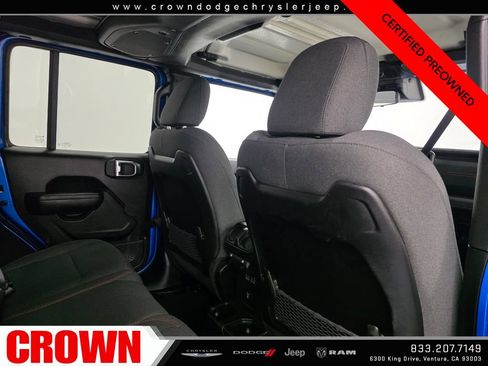 Certified 2025 Jeep Wrangler Unlimited Rubicon AWD/4WD image 16