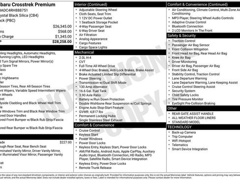Used 2024 Subaru Crosstrek 2.0i Premium image 8