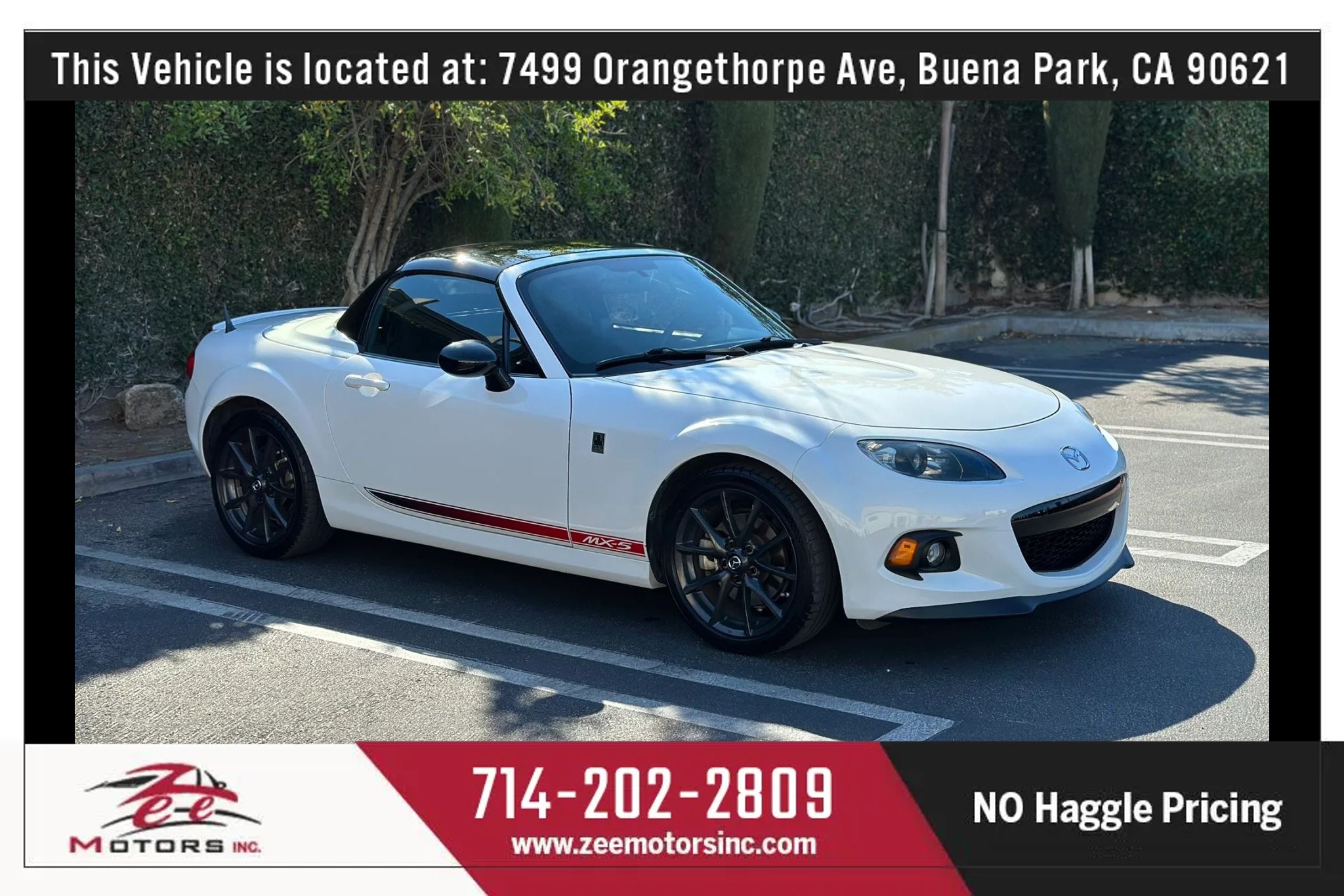 Used 2013 MAZDA MX-5 Miata Club RWD image 4