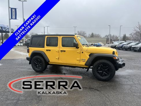 Used 2021 Jeep Wrangler Unlimited Sport w/ Dual Top Group image 1