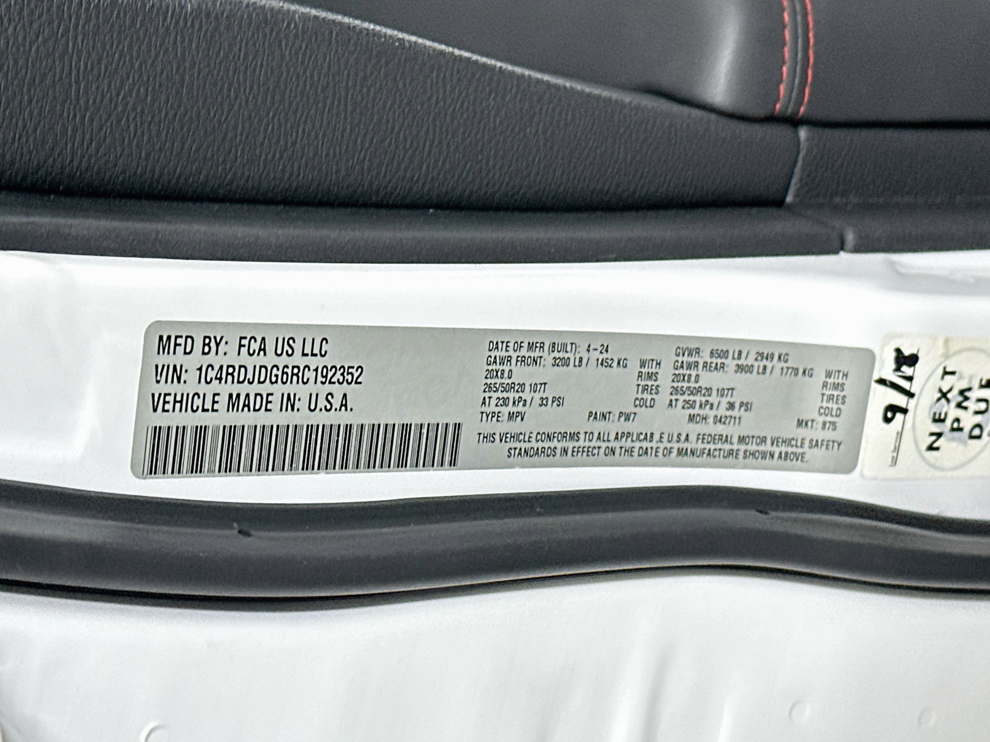 Used 2024 Dodge Durango GT AWD/4WD image 12