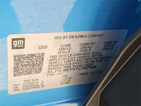 New 2026 Chevrolet Trax ACTIV w/ Sunroof Package image 31