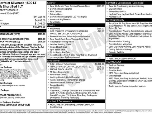 Used 2022 Chevrolet Silverado 1500 LT w/ Protection Package AWD/4WD image 10