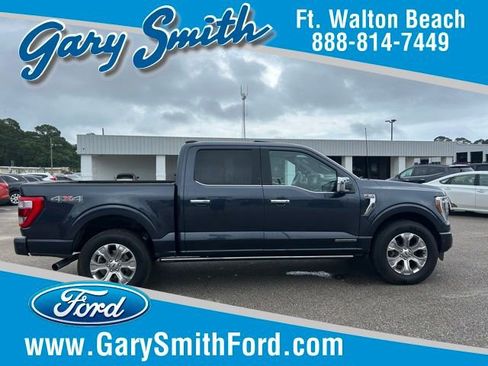 Used 2021 Ford F150 Platinum w/ Equipment Group 701A High AWD/4WD image 1