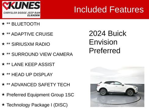 Used 2024 Buick Envision Preferred image 3