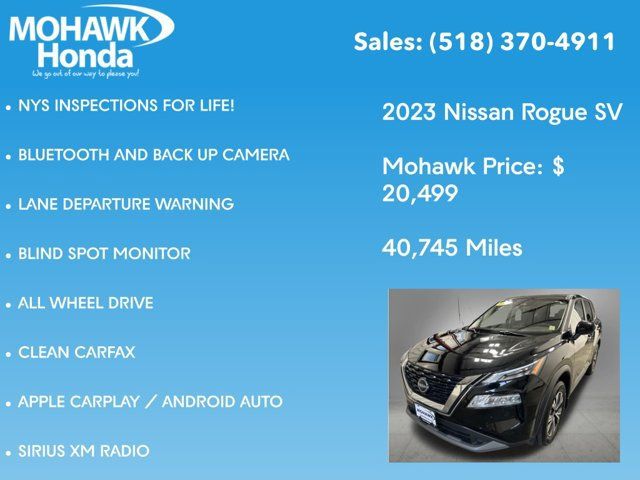 Used 2023 Nissan Rogue SV AWD/4WD image 7