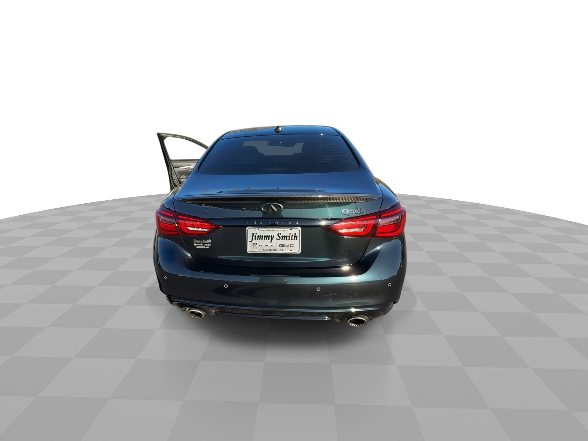 Used 2023 INFINITI Q50 Red Sport 400 w/ Black Opal Edition RWD image 2
