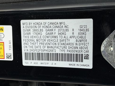 Used 2023 Honda Civic Sport image 29