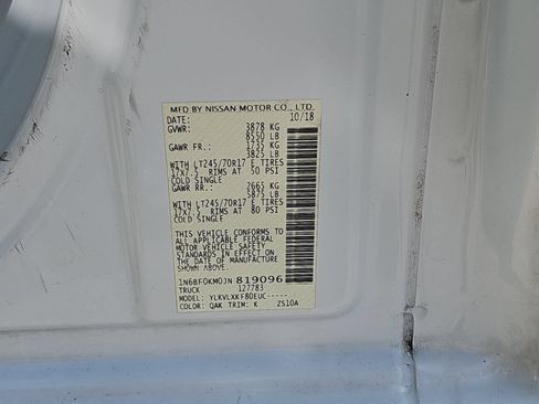 Used 2018 Nissan NV 1500 SV RWD image 28