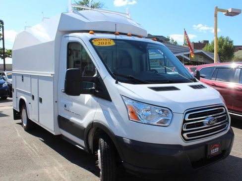 Used 2018 Ford Transit 350 138 DRW w/ Interior Upgrade Package RWD image 3