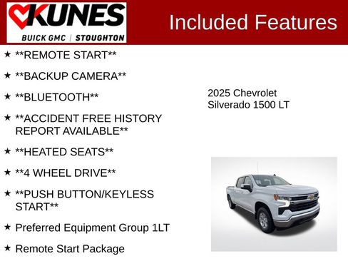Used 2025 Chevrolet Silverado 1500 LT image 2