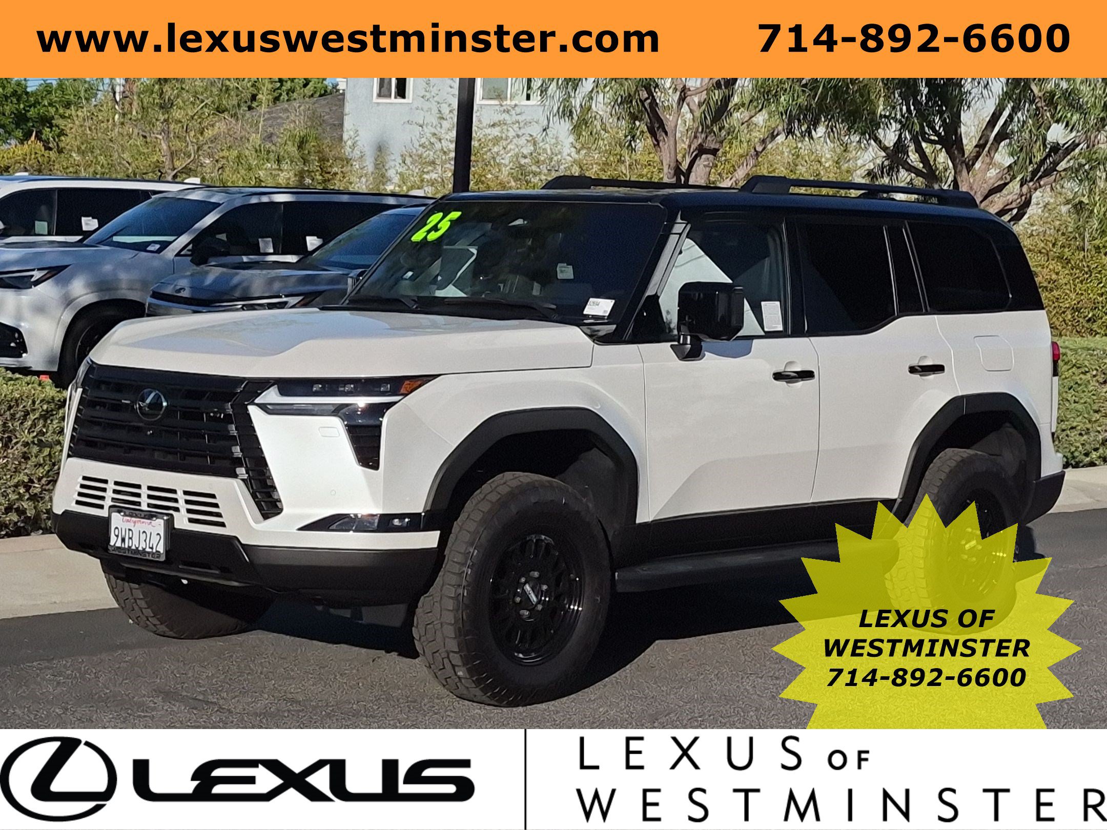Certified 2025 Lexus GX 550 AWD/4WD image 1