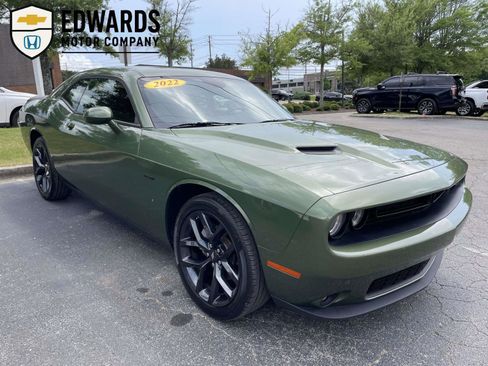 Used 2022 Dodge Challenger SXT w/ Blacktop Package RWD image 1