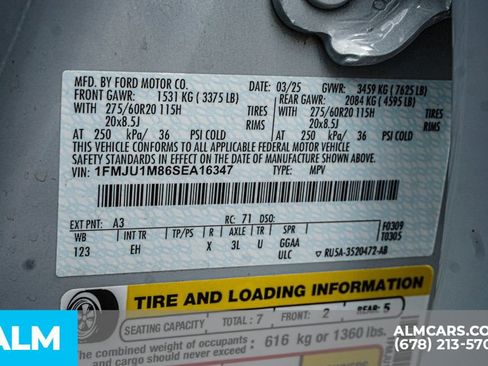 Used 2025 Ford Expedition Platinum AWD/4WD image 64