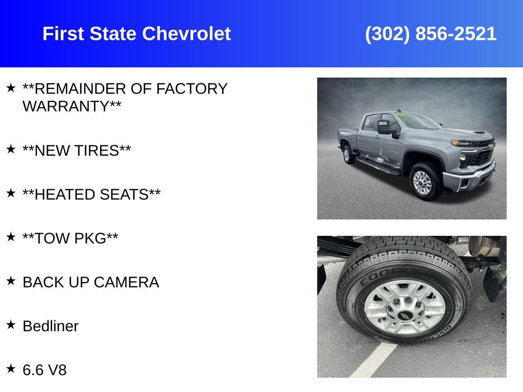 Used 2025 Chevrolet Silverado 2500 LT w/ Convenience Package AWD/4WD image 2