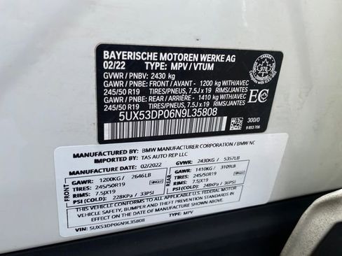 Used 2022 BMW X3 xDrive30i image 25