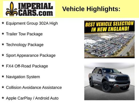 Used 2022 Ford Ranger XLT w/ Equipment Group 302A High AWD/4WD image 8