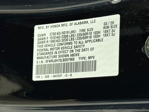 Used 2020 Honda Odyssey EX-L image 12