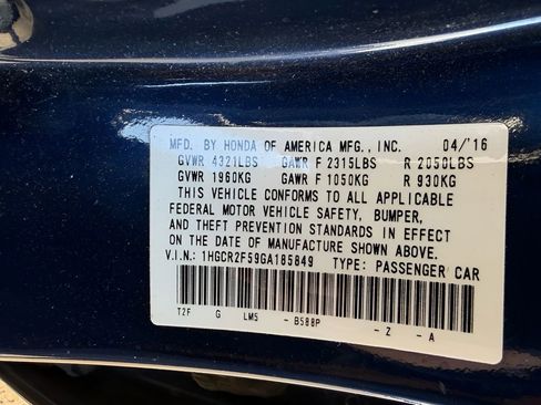 Used 2016 Honda Accord Sport image 29