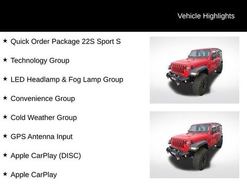 Used 2020 Jeep Wrangler Unlimited Sport S AWD/4WD image 8