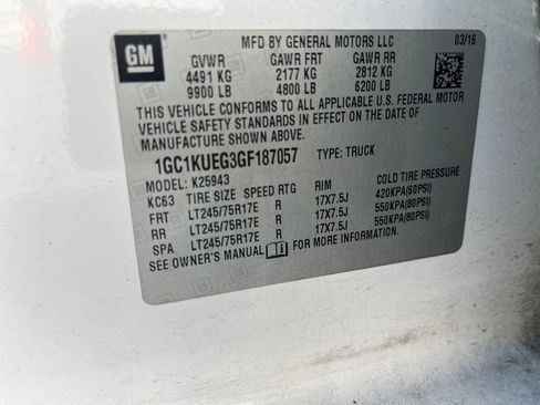 Used 2016 Chevrolet Silverado 2500 W/T w/ WT Convenience Package AWD/4WD image 4