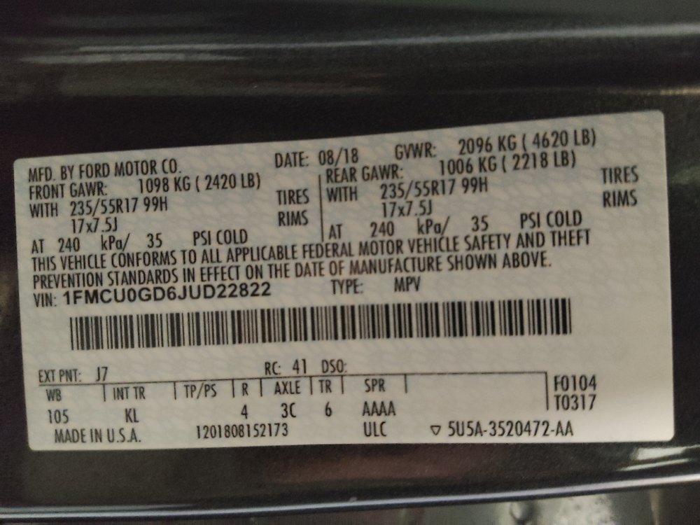 Used 2018 Ford Escape SE FWD image 33