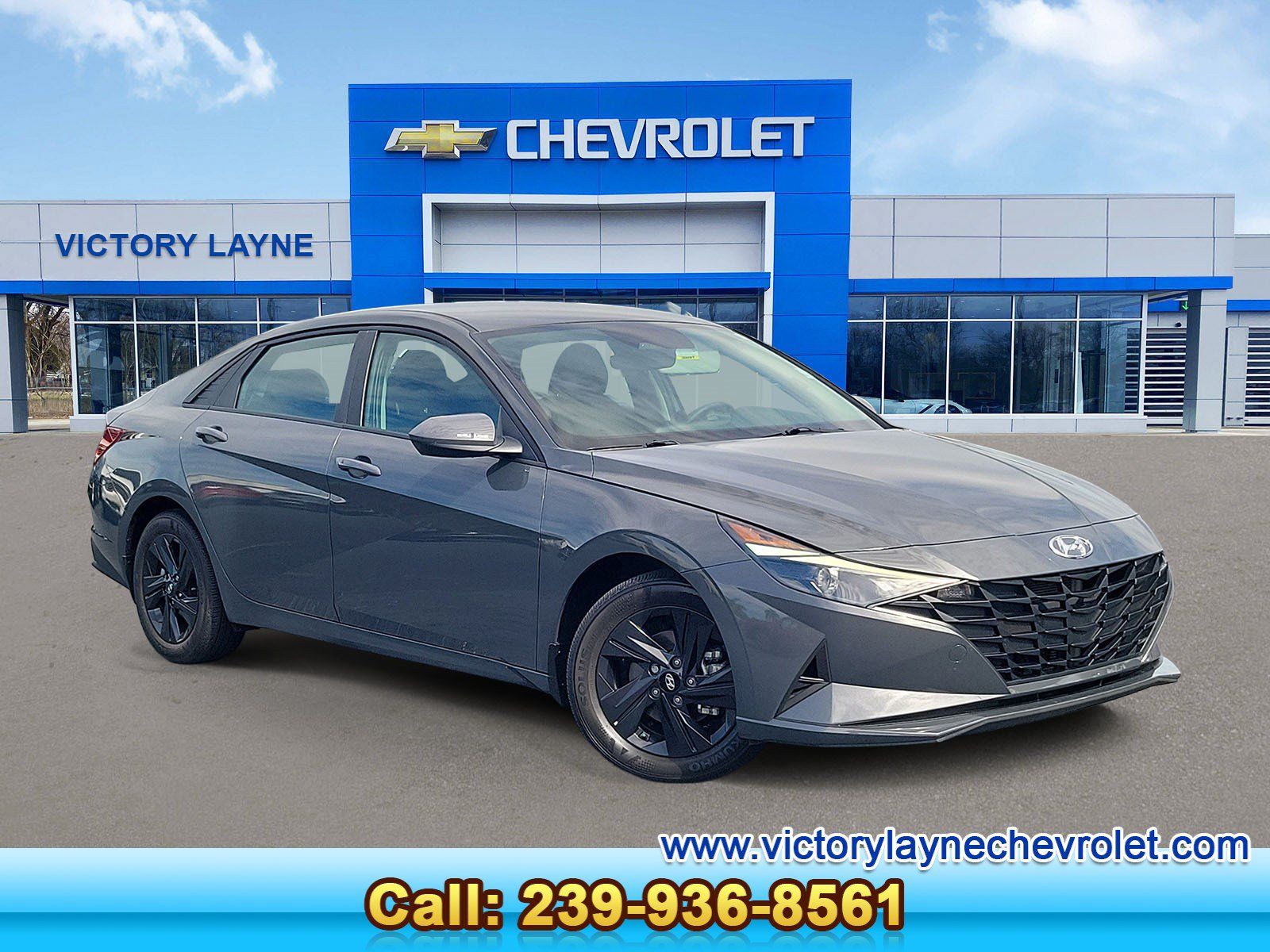 Used 2023 Hyundai Elantra Blue FWD image 1