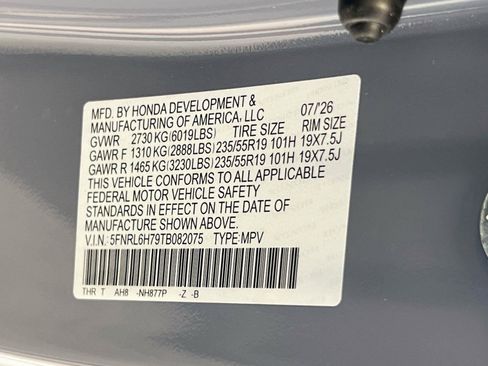 New 2026 Honda Odyssey Sport-L image 31