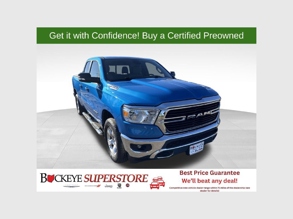 Used 2021 RAM 1500 Big Horn AWD/4WD 360° Tour