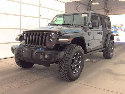 Used 2023 Jeep Wrangler Unlimited Rubicon 4xe w/ Cold Weather Group image 1