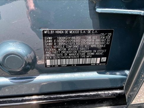 Certified 2026 Honda HR-V EX-L image 14