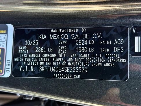 Used 2025 Kia K4 EX FWD image 21