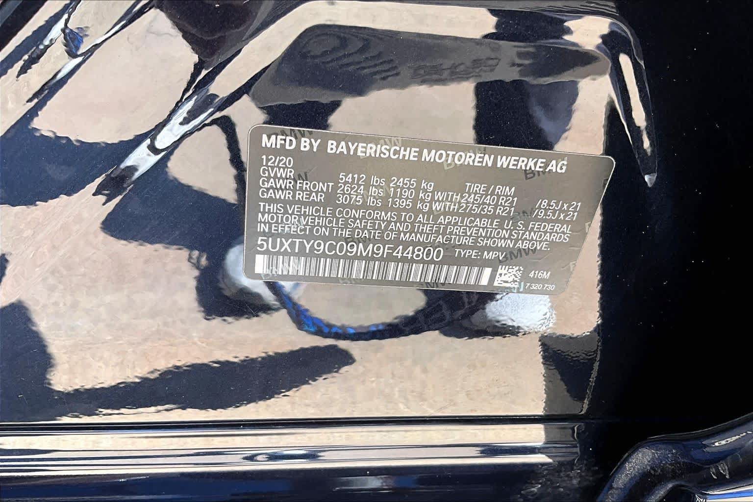 Used 2021 BMW X3 M40i w/ Executive Package AWD/4WD image 35