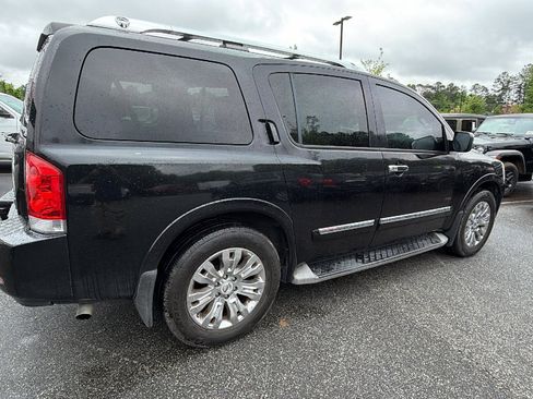 Used 2015 Nissan Armada Platinum w/ 2nd Row Captain Seat Package RWD image 8