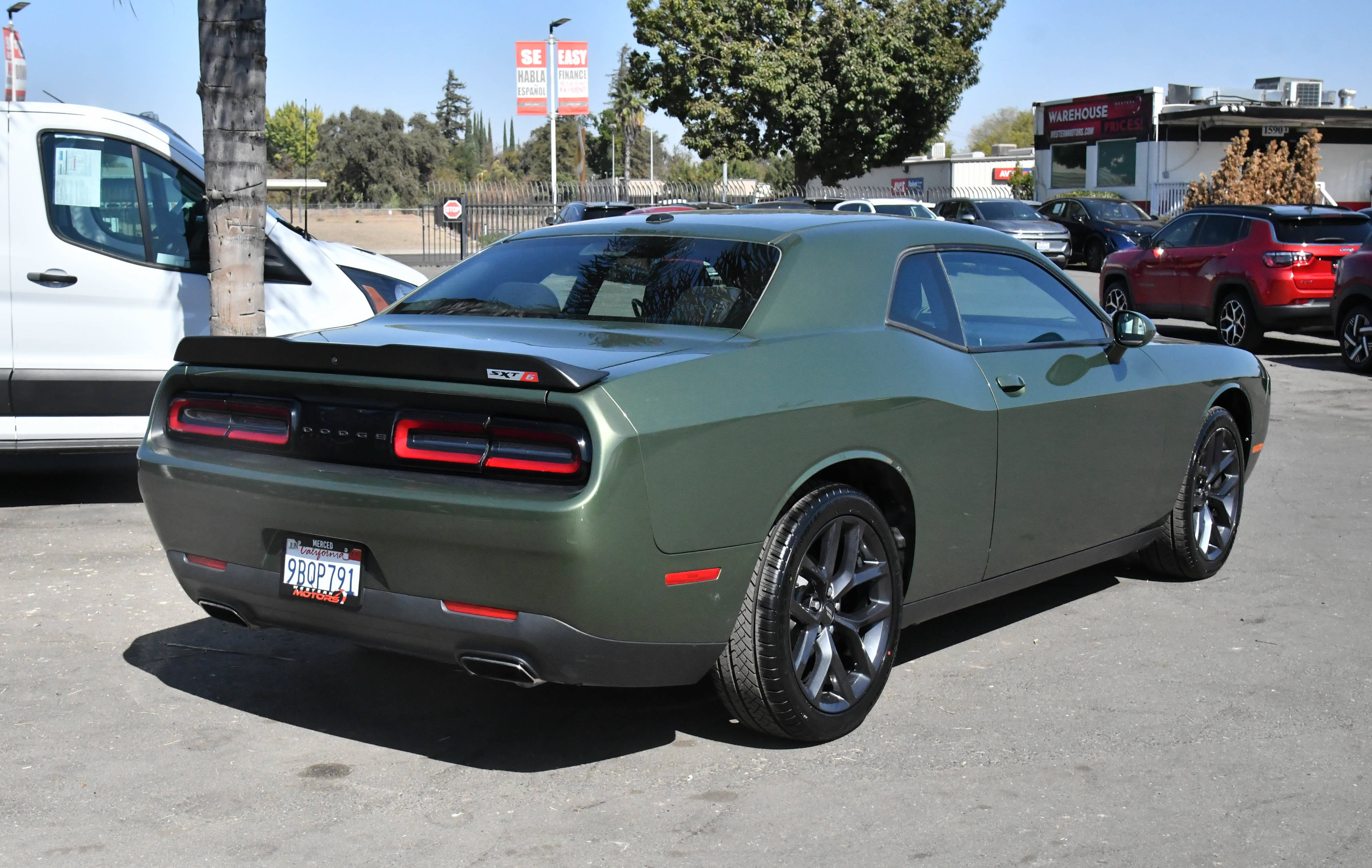 Used 2022 Dodge Challenger SXT w/ Blacktop Package RWD image 8