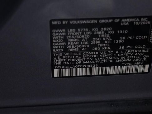 New 2026 Volkswagen Atlas Cross Sport SEL R-Line AWD/4WD image 24