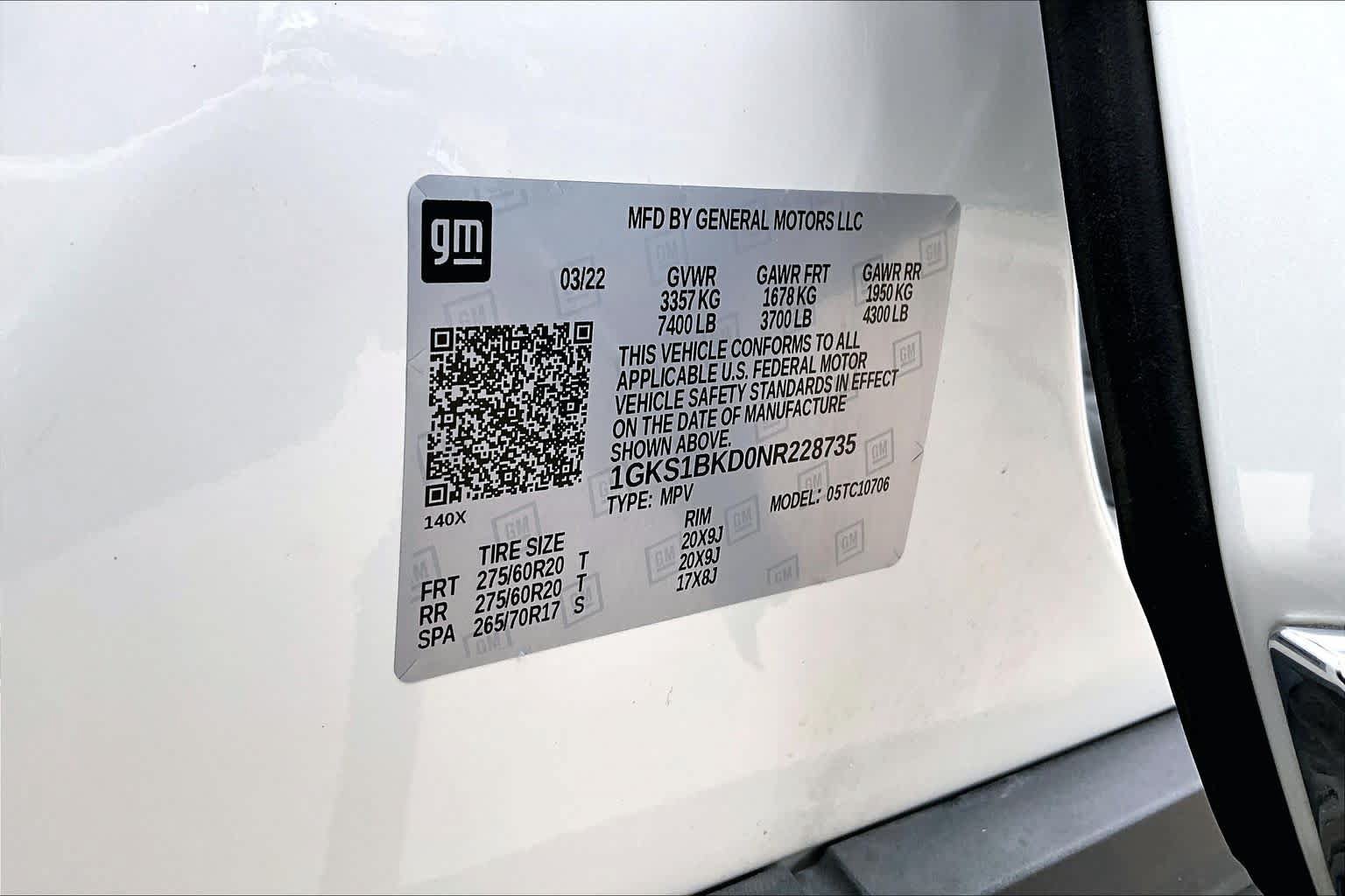 Used 2022 GMC Yukon SLT w/ SLT Premium Package RWD image 37