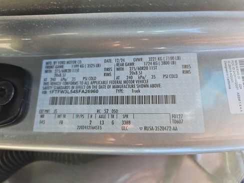 Used 2025 Ford F150 XLT w/ Equipment Group 302A MID image 35