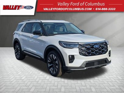 New 2026 Ford Explorer Platinum