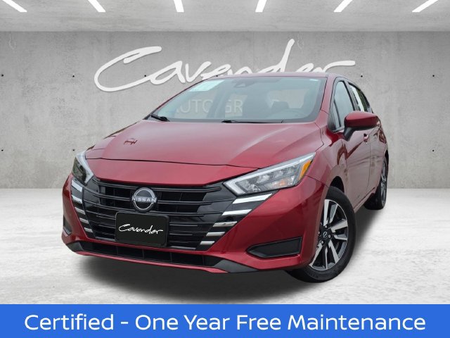 Certified 2025 Nissan Versa SV w/ Trunk Package FWD image 1