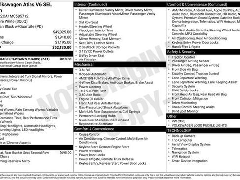 Used 2021 Volkswagen Atlas SEL Premium image 4
