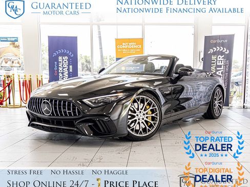 Used 2023 Mercedes-Benz SL 55 AMG 4MATIC image 1