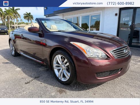 Used 2010 INFINITI G37 Convertible w/ Premium Pkg RWD image 1