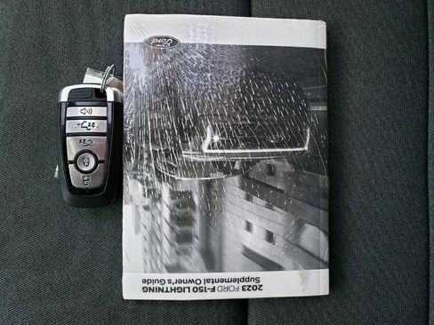 Used 2023 Ford F150 Lightning XLT w/ Equipment Group 312A High image 35